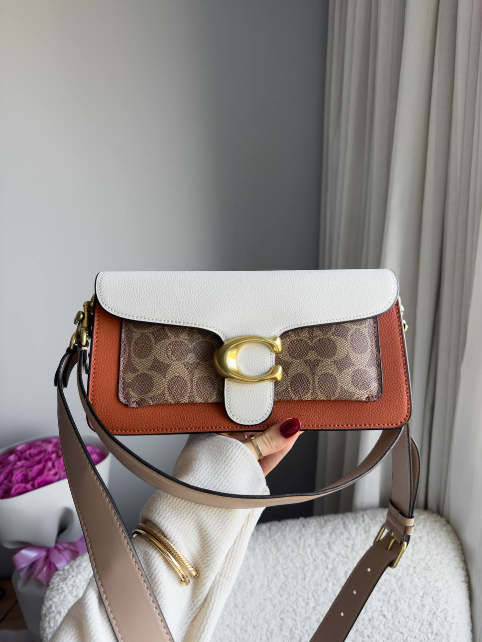 Coach Tabby Shoulder Bag 26 With Signature Canvas - 13