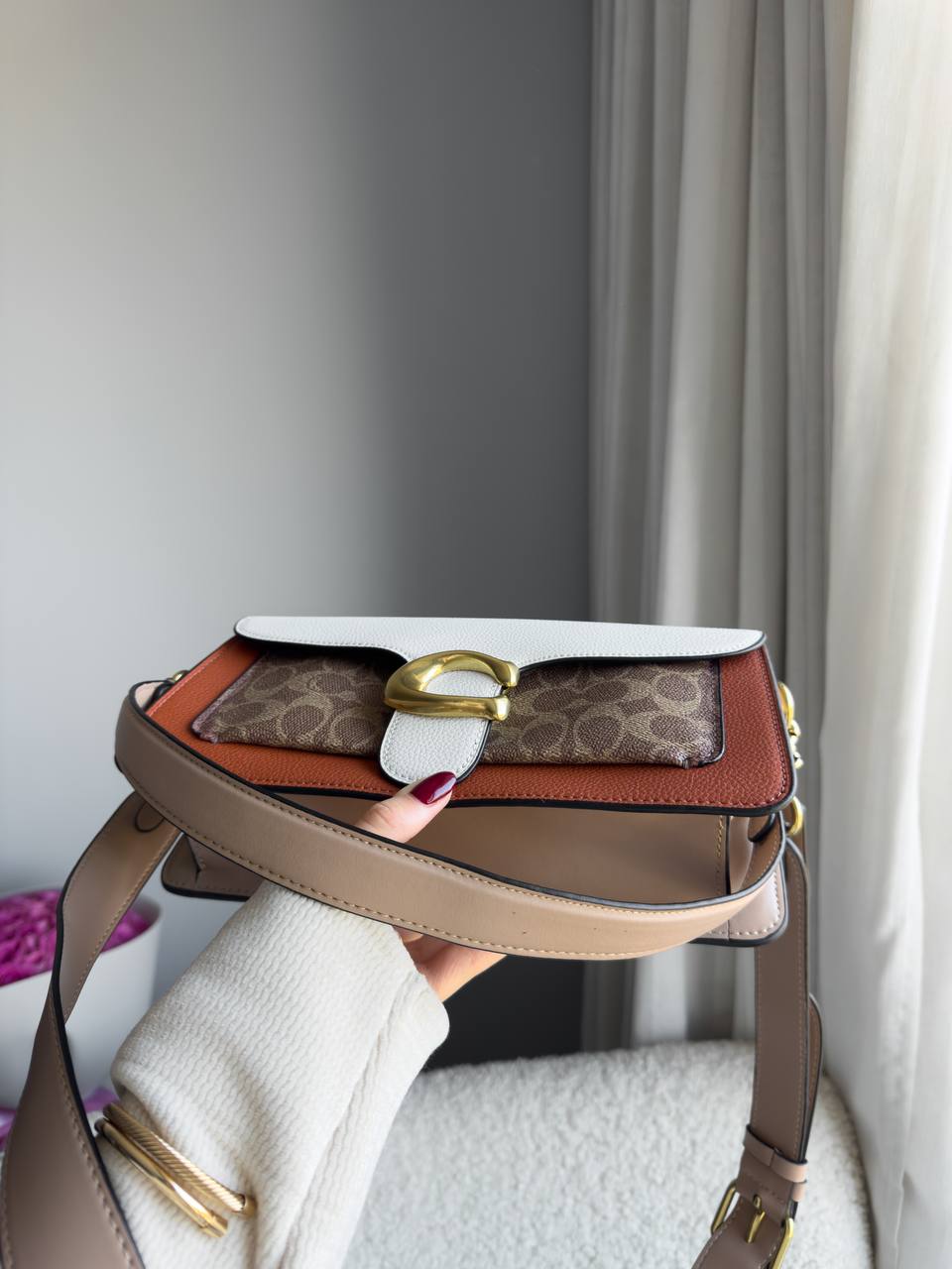 Coach Tabby Shoulder Bag 26 With Signature Canvas - 15