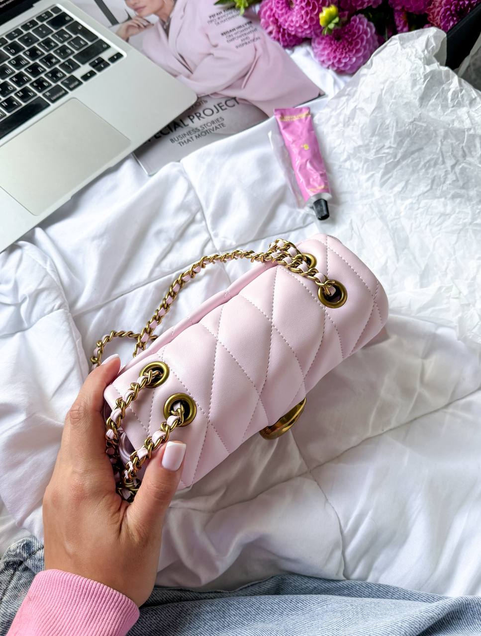 Coach Tabby Shoulder Bag With Pillow Quilting MINI Pink - 9