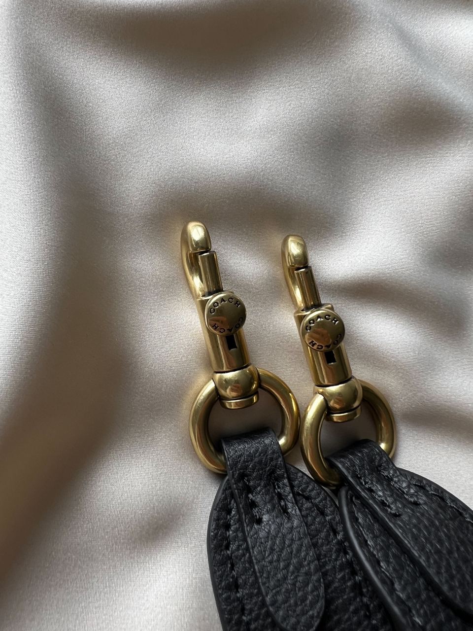 Coach Tabby Shoulder With Signature Canvas Tan Black - 16