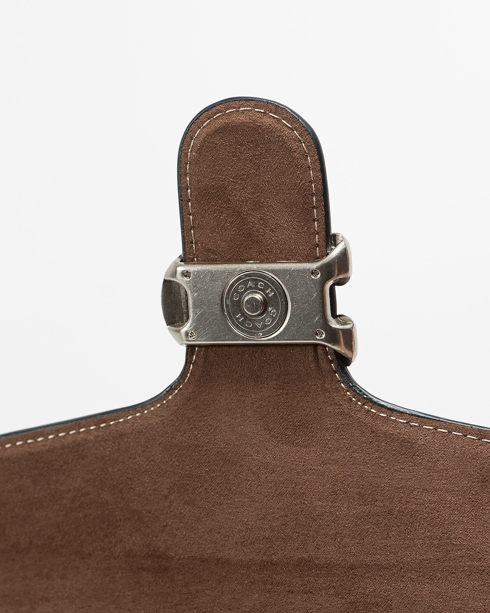 Coach Tabby Small Shoulder Bag in Brown Leather - 11