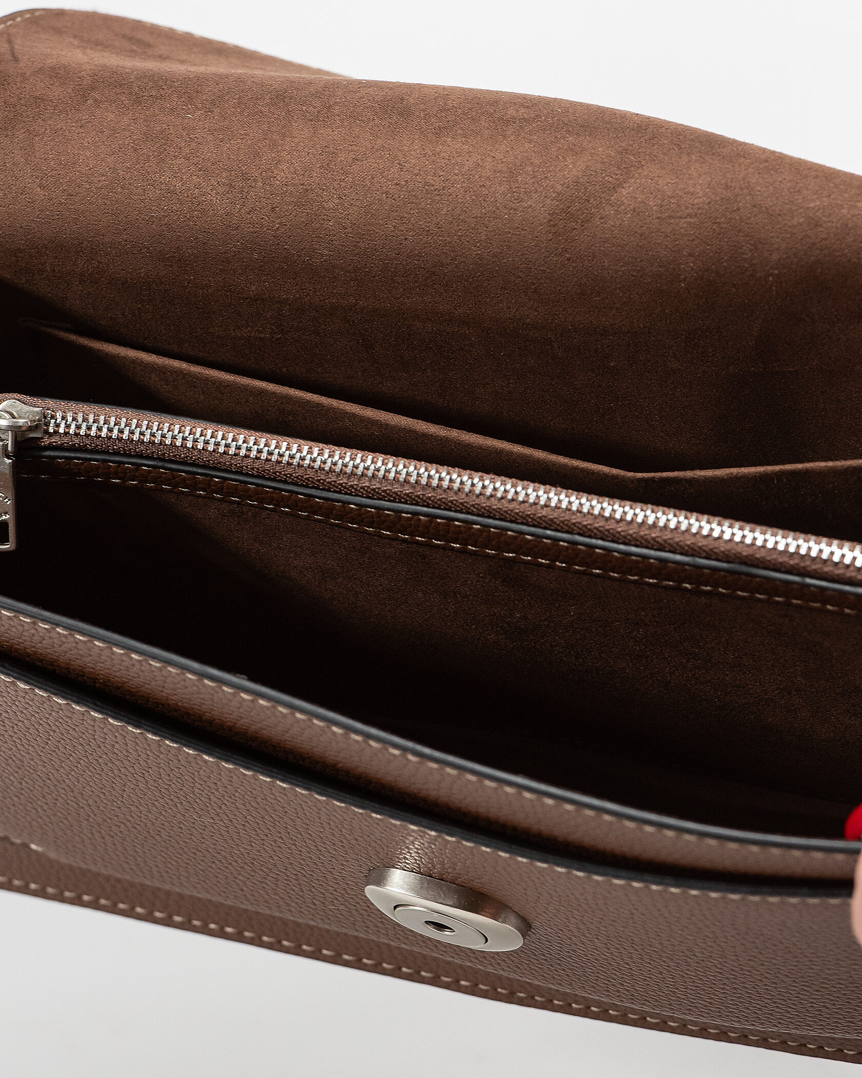 Coach Tabby Small Shoulder Bag in Brown Leather - 13