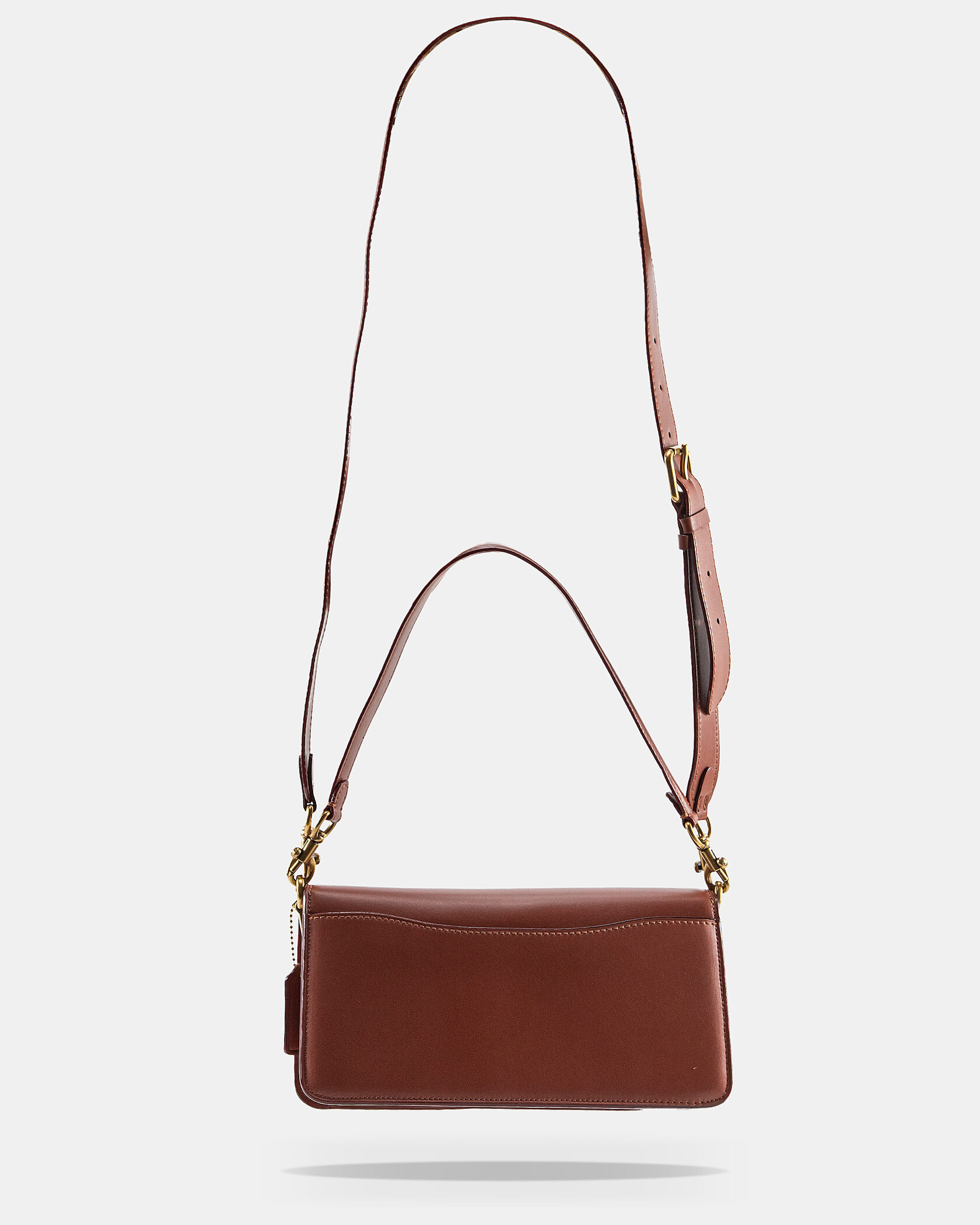 Coach Tabby Small Shoulder Bag in Signature Canvas Tan/Saddle Brown - 9