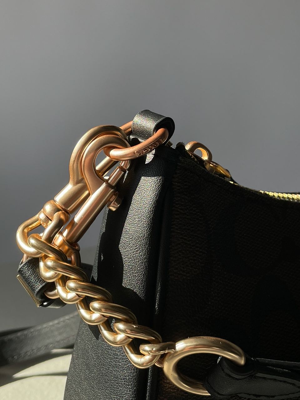 Coach Teri Shoulder Bag In Signature Canvas - 18