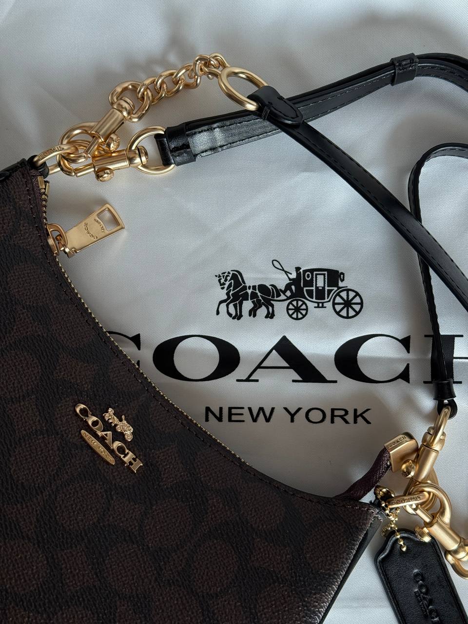 Coach Teri Shoulder Bag In Signature Canvas - 13