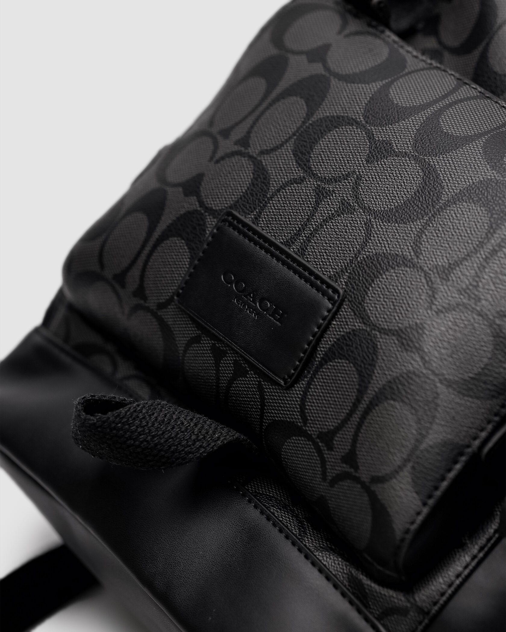 Coach Track Backpack In Signature Canvas - 5