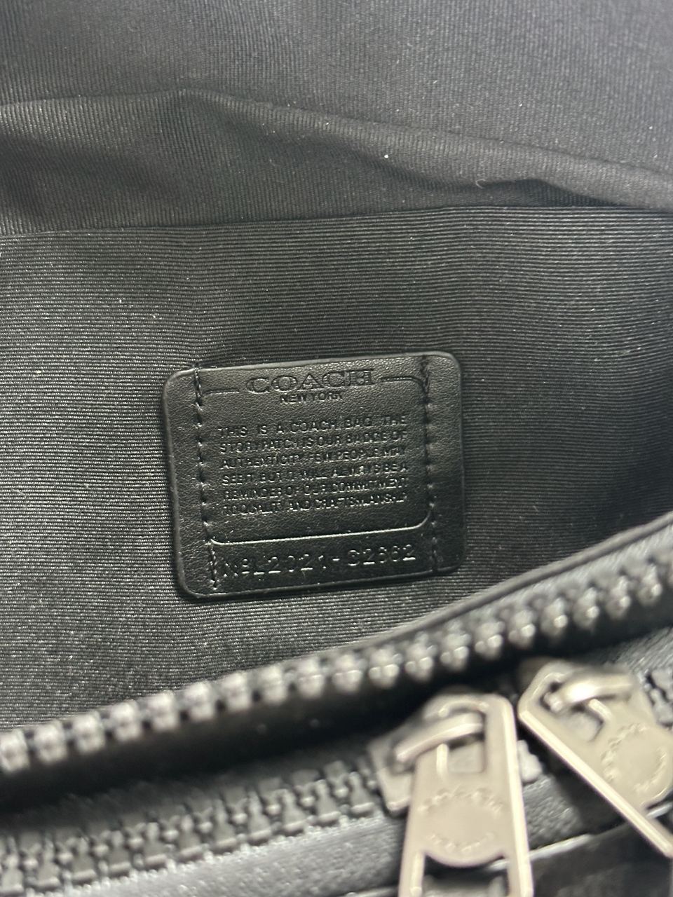 Coach Track Belt Bag Grey/Black - 15