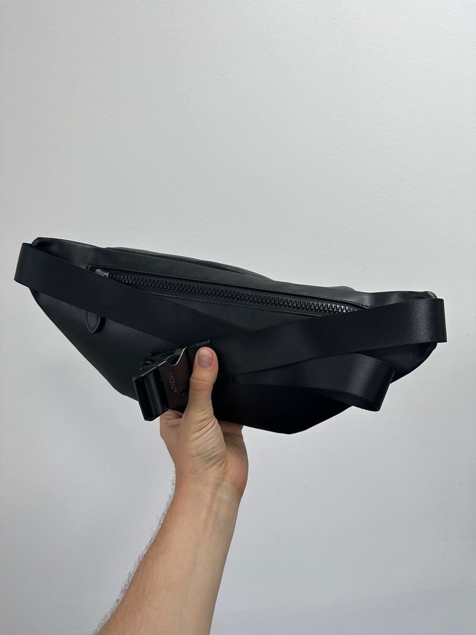 Coach Track Belt Bag Grey/Black - 6