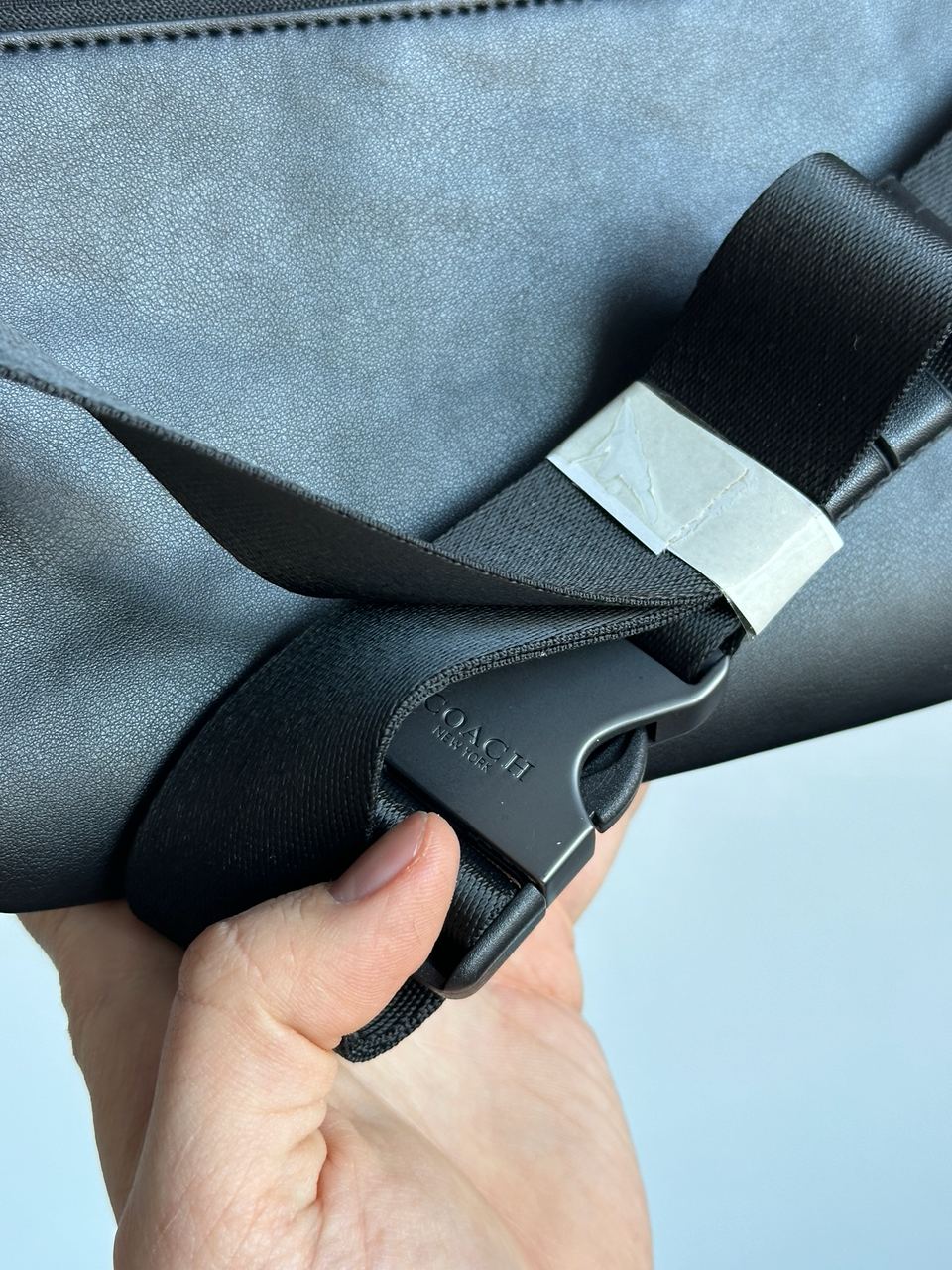 Coach Track Belt Bag Grey - 17