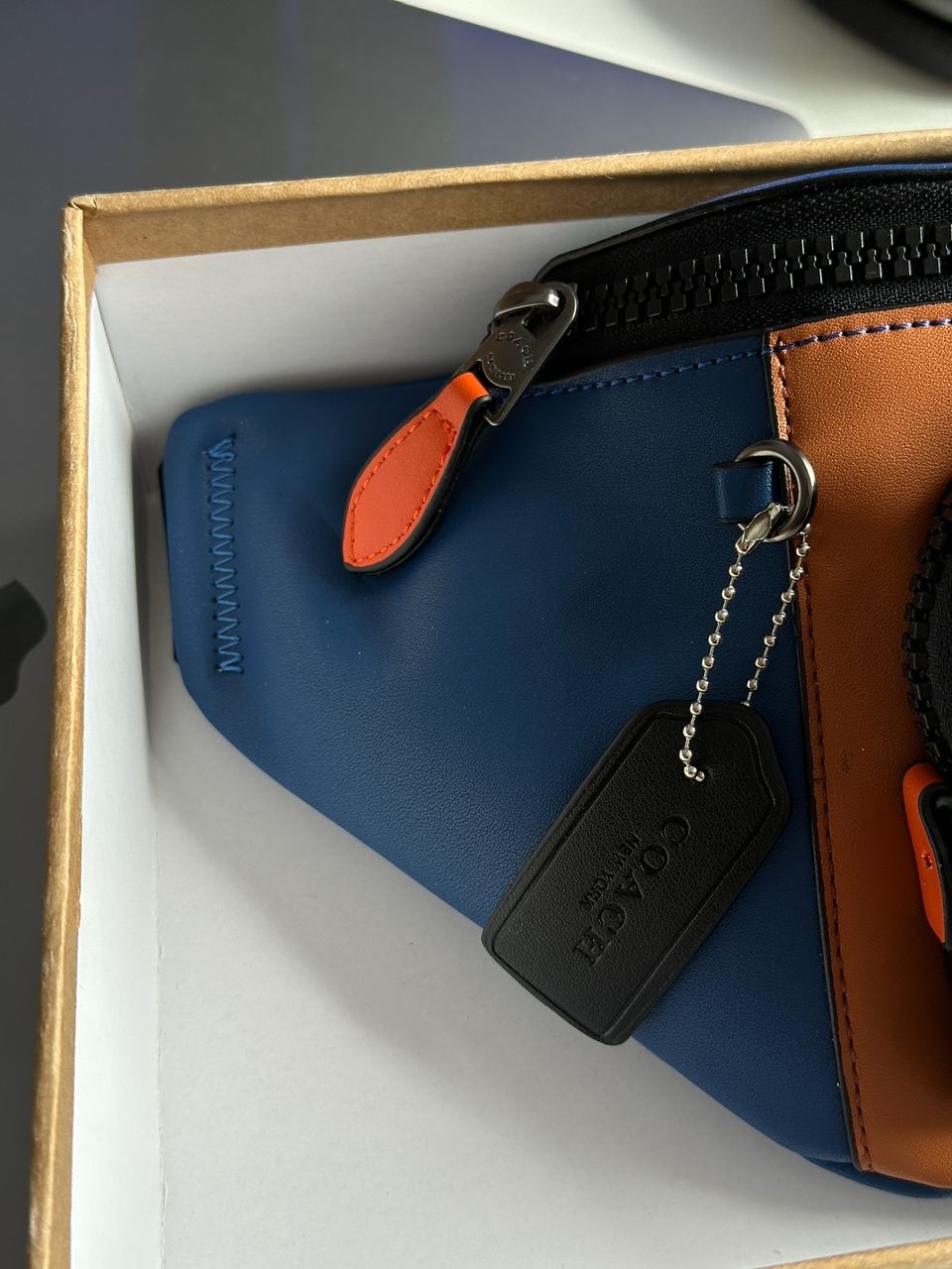 Coach Track Belt Bag in Colorblock - 10