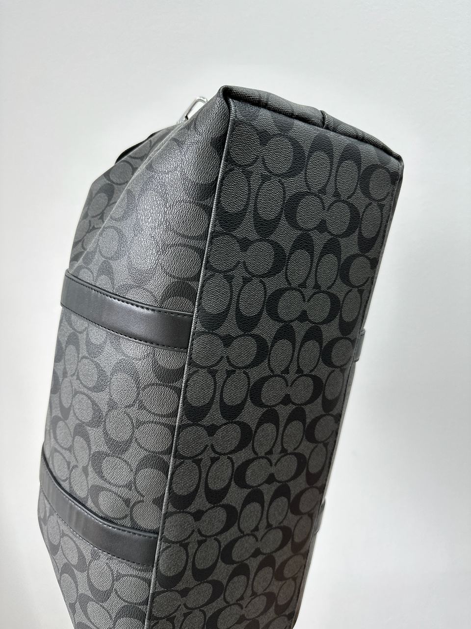 Coach Voyager Duffle Bag In Charcoal - 14