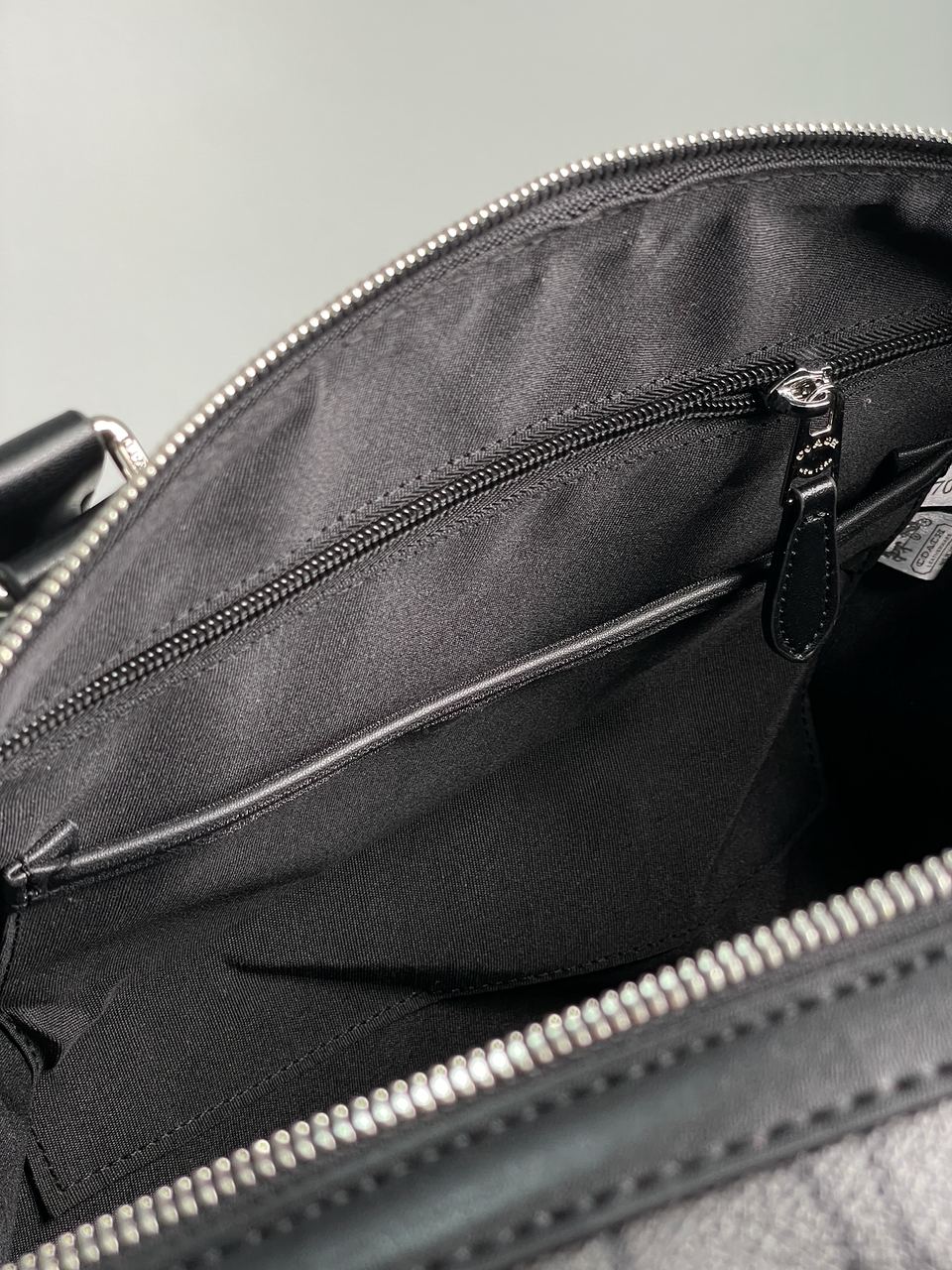 Coach Voyager Duffle Bag In Charcoal - 18