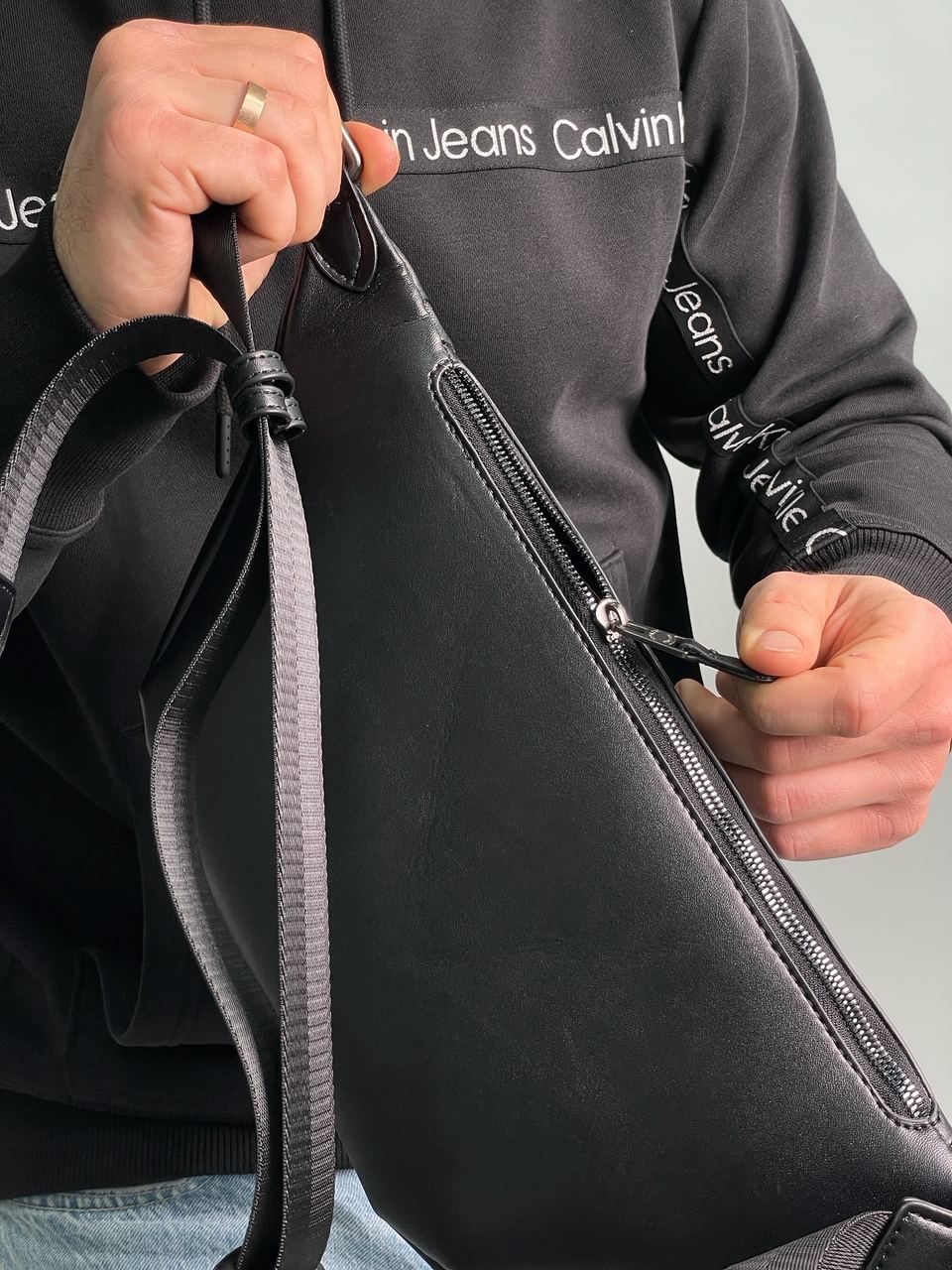 Coach Warren Belt Bag Grey - 21