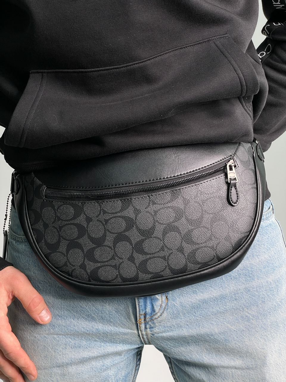 Coach Warren Belt Bag Grey - 7