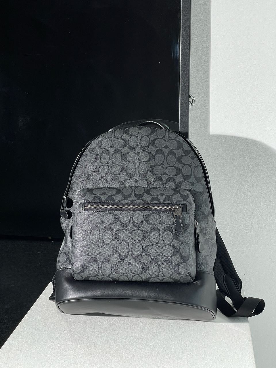 Coach West Backpack In Signature Canvas - 3