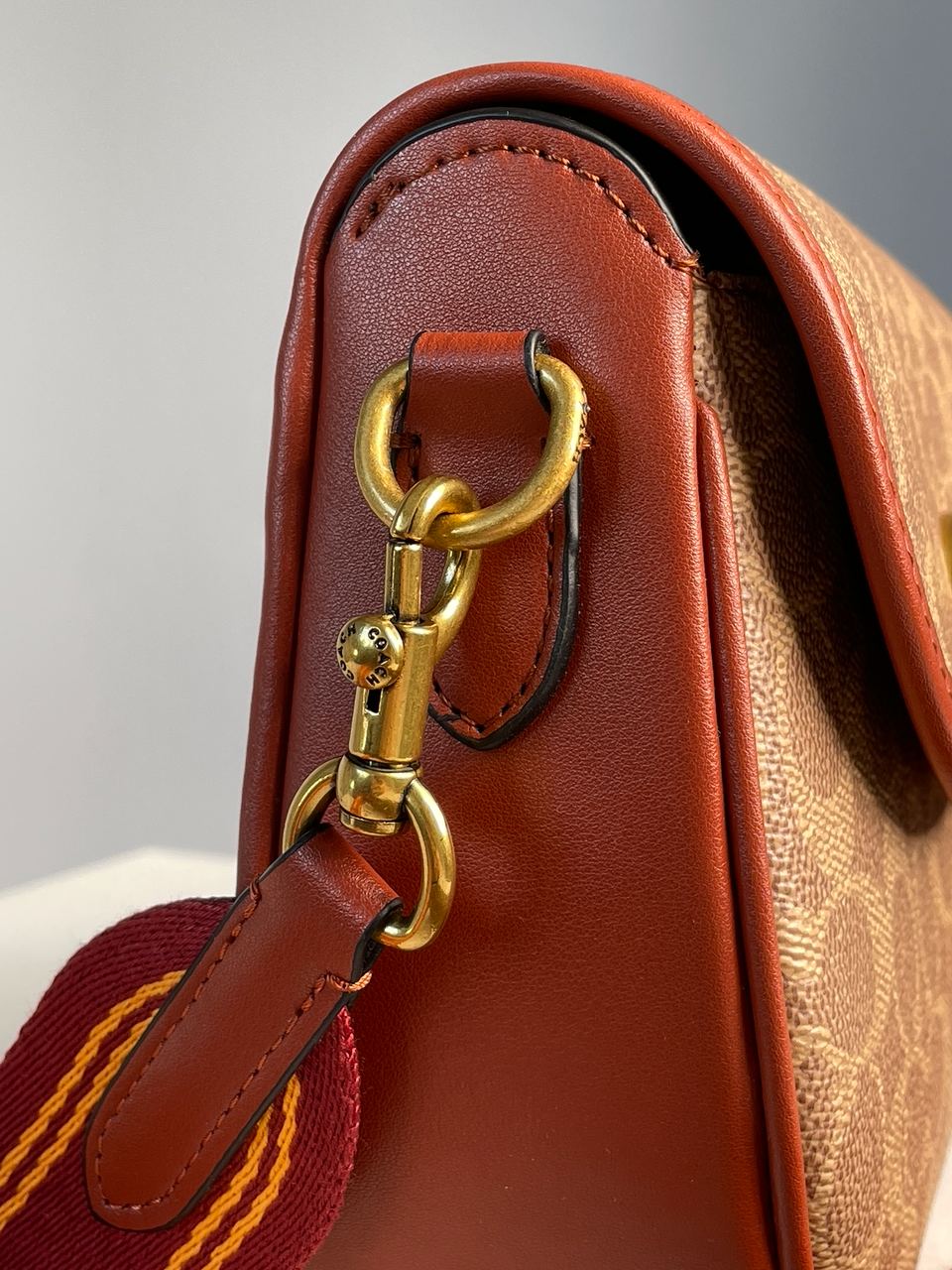 Coach Willow Medium Signature Canvas Saddle Bag - 17