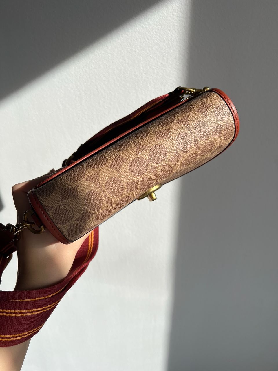 Coach Willow Medium Signature Canvas Saddle Bag - 21