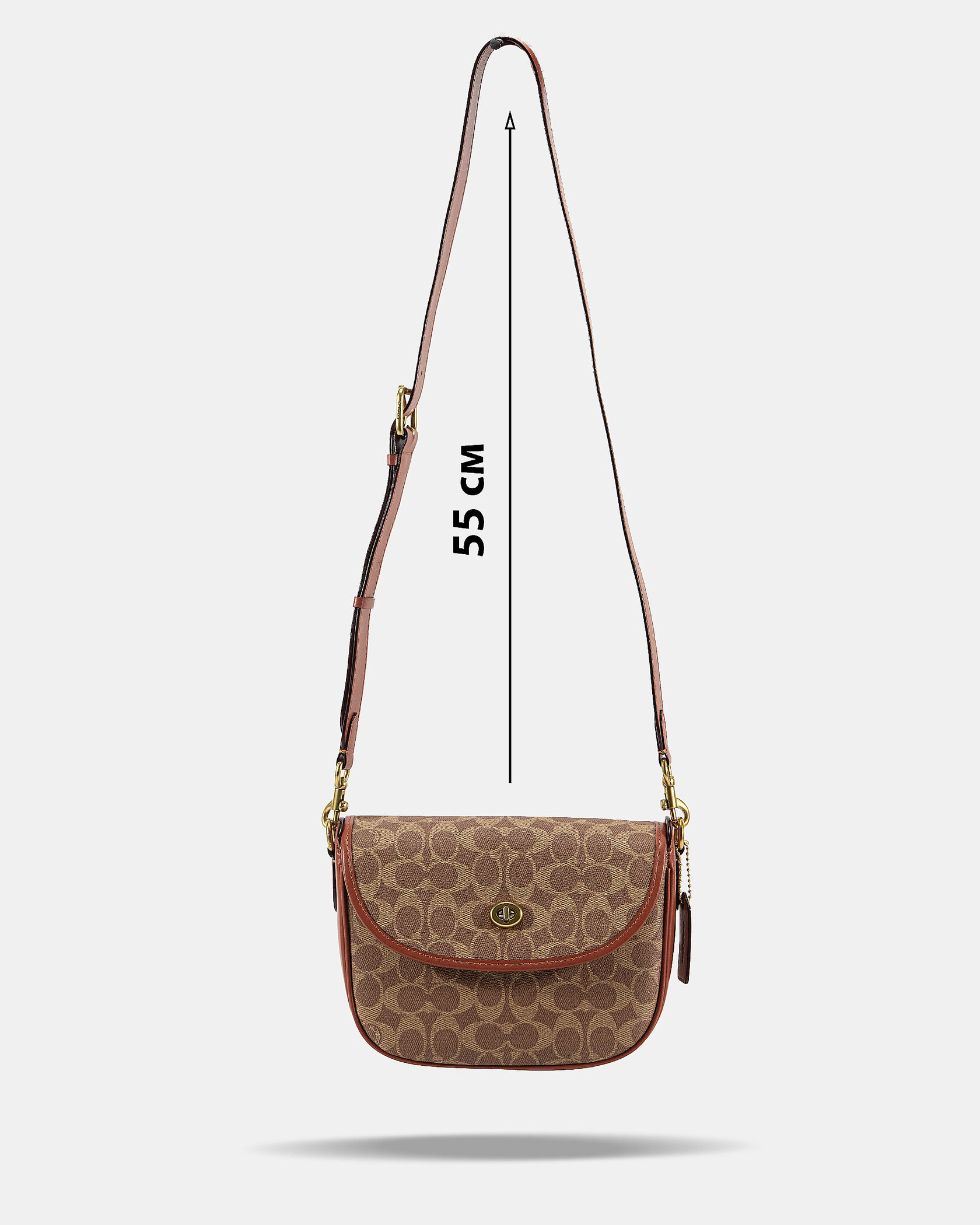 Coach Willow Signature Canvas Saddle Bag - 4