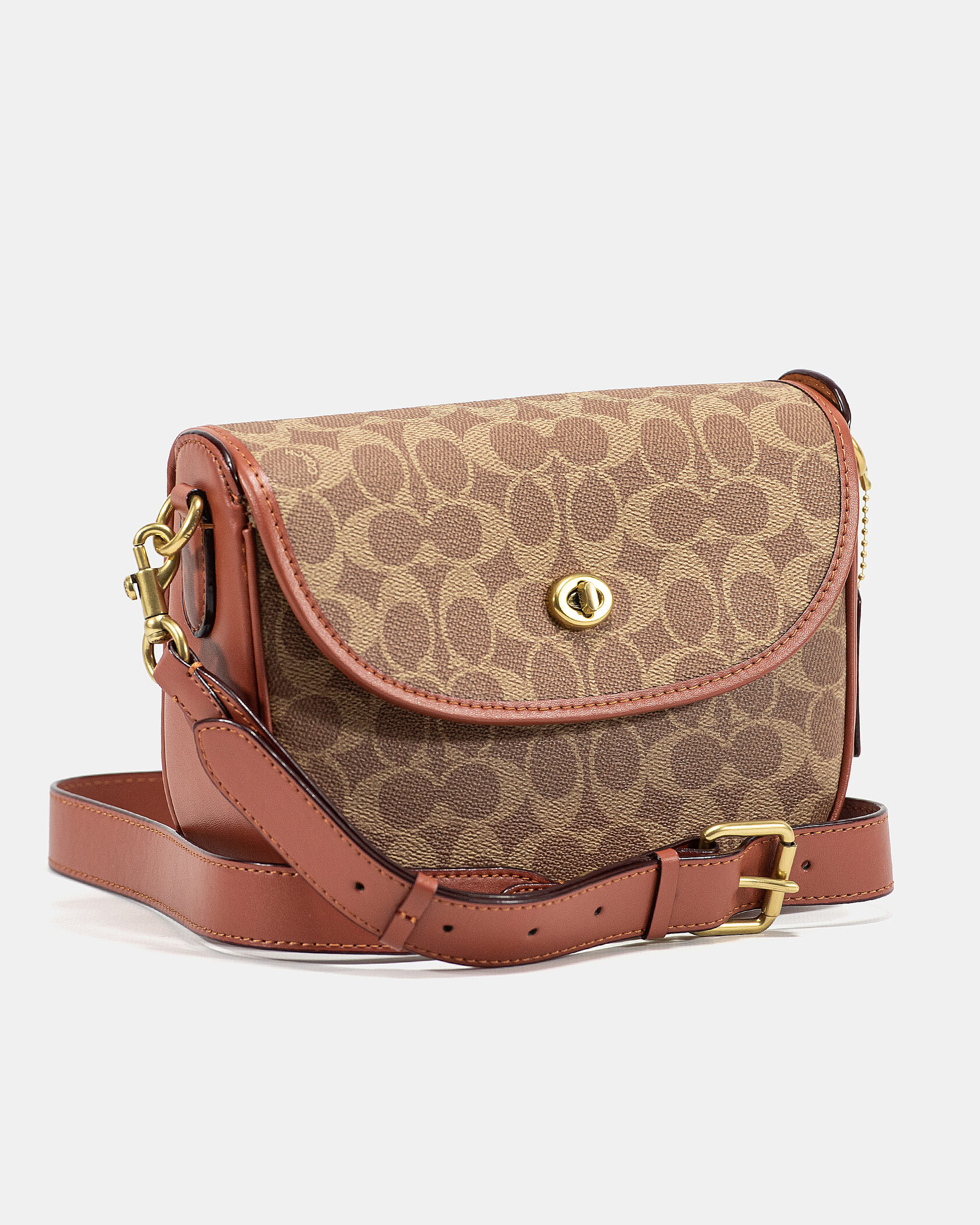 Coach Willow Signature Canvas Saddle Bag - 6