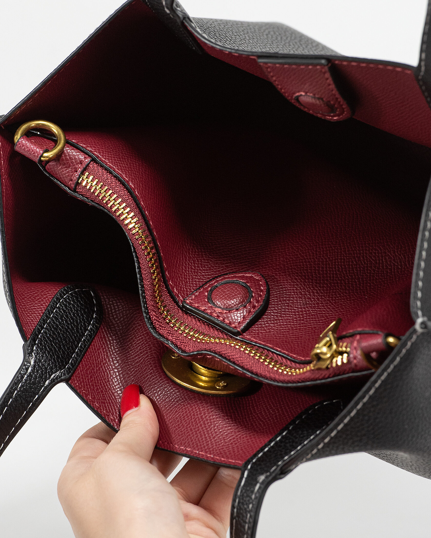 Coach Willow Tote 24 In Black - 12