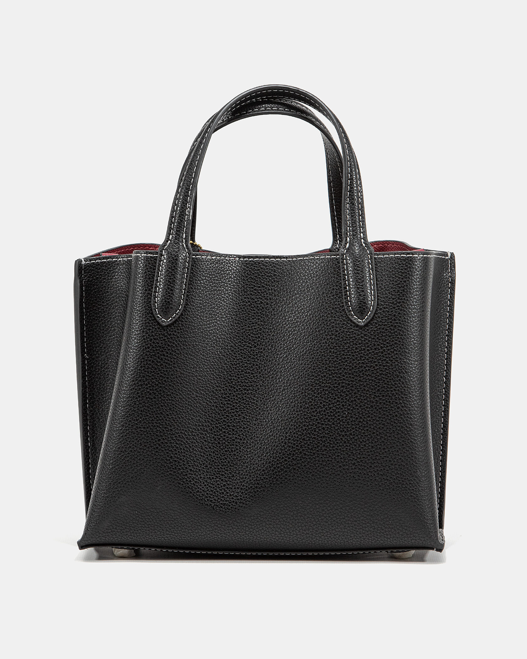 Coach Willow Tote 24 In Black - 8