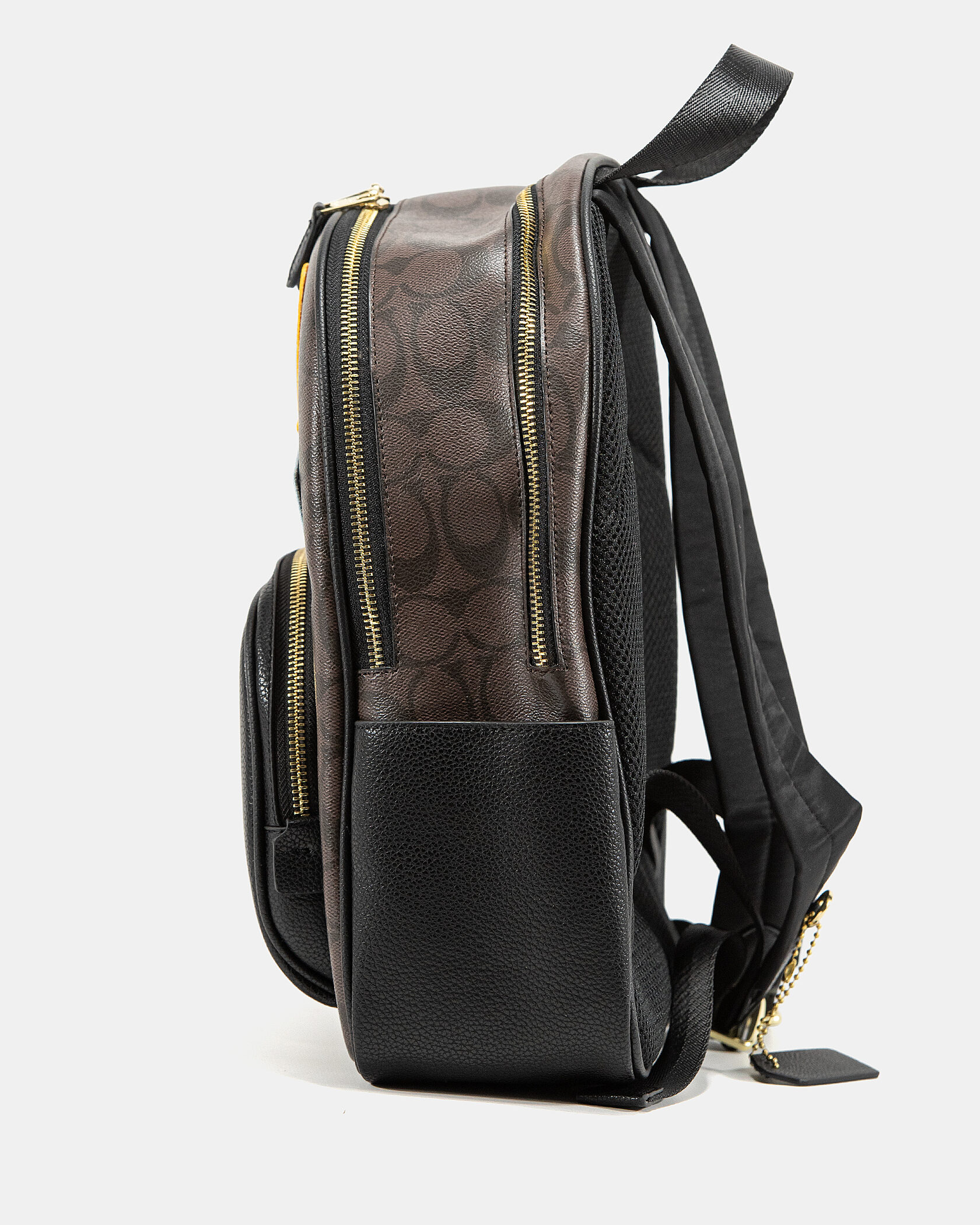 Coach X Peanuts Court Backpack In Signature Canvas With Patches - 7