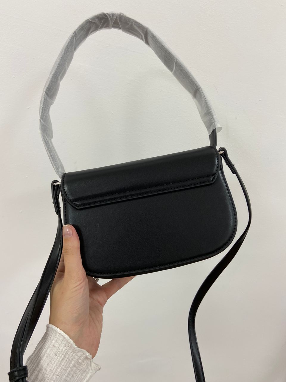 DIESEL 1DR Iconic Shoulder Bag Black - 11