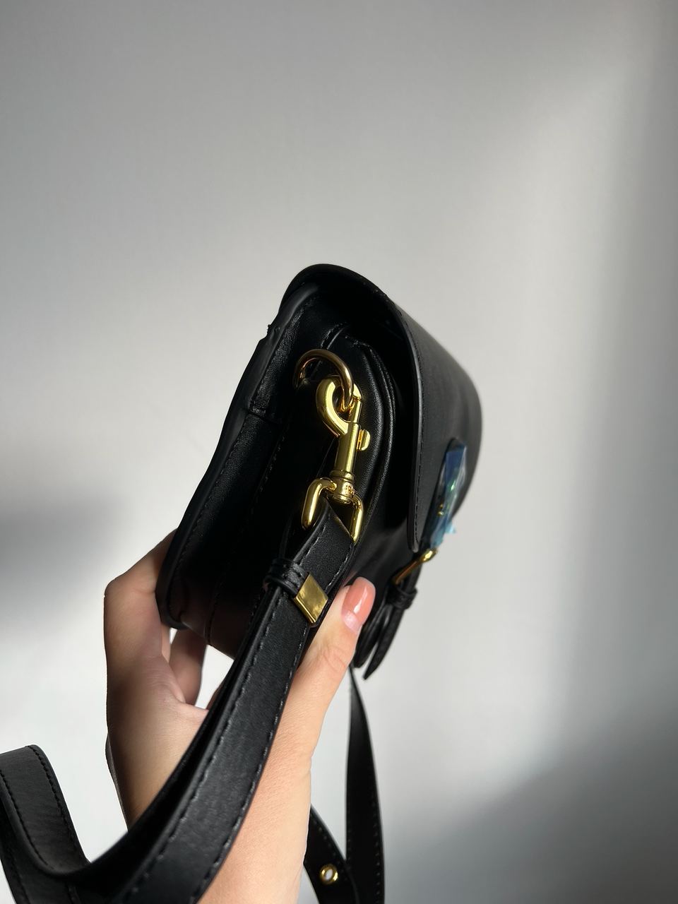 Dior Bobby Bag Black Smooth Skin - 23