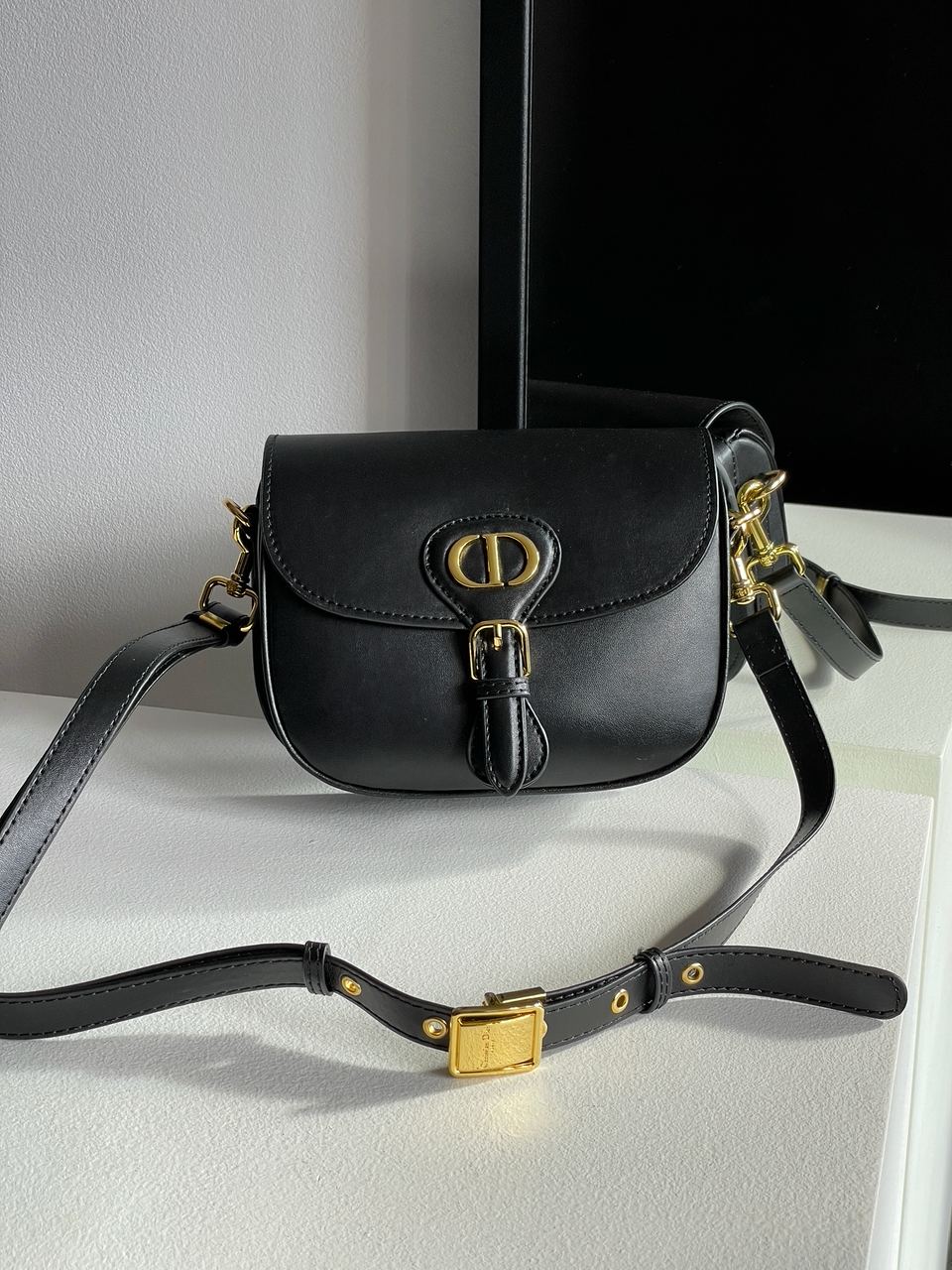 Dior Bobby Bag Black Smooth Skin - 3