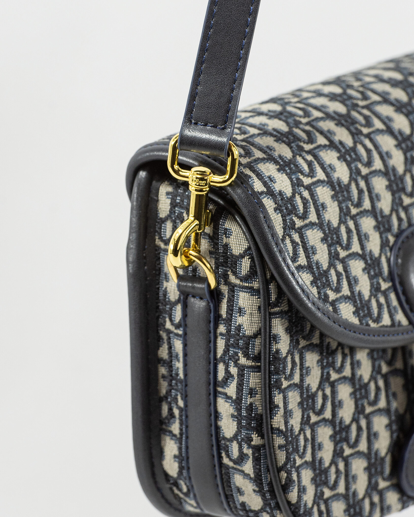 Dior Bobby Bag Blue Oblique - 9