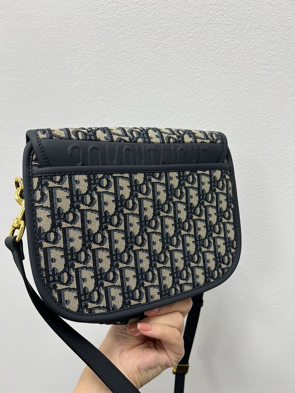 Dior Bobby Bag Blue Oblique - 14