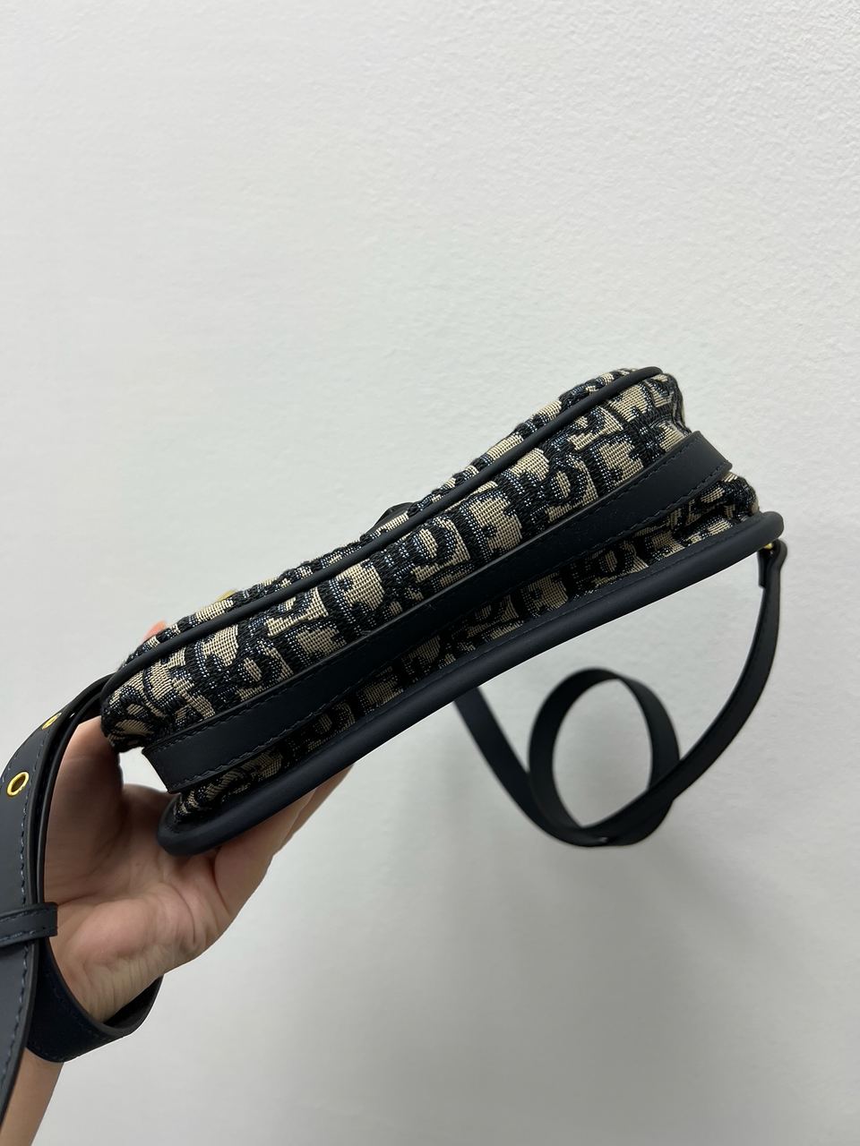 Dior Bobby Bag Blue Oblique - 17