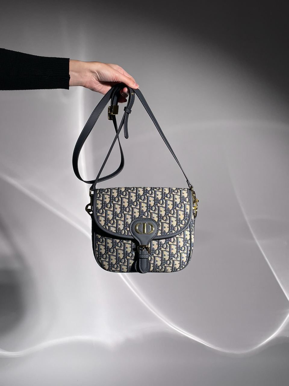 Dior Bobby Bag Blue Oblique - 6