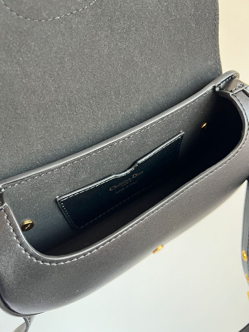 Dior Bobby East-West Bag Black Box Calfskin - 10