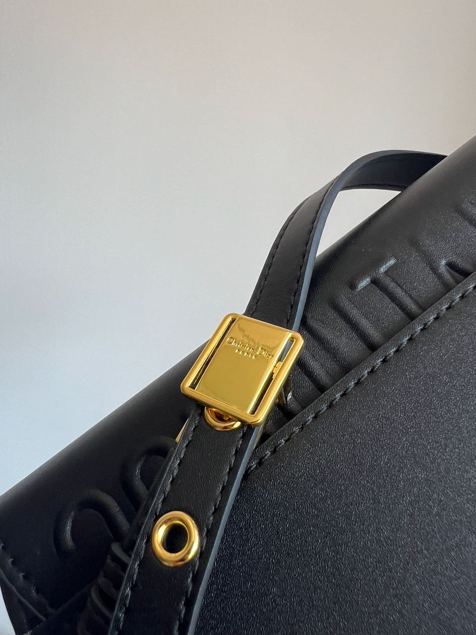 Dior Bobby East-West Bag Black Box Calfskin - 6