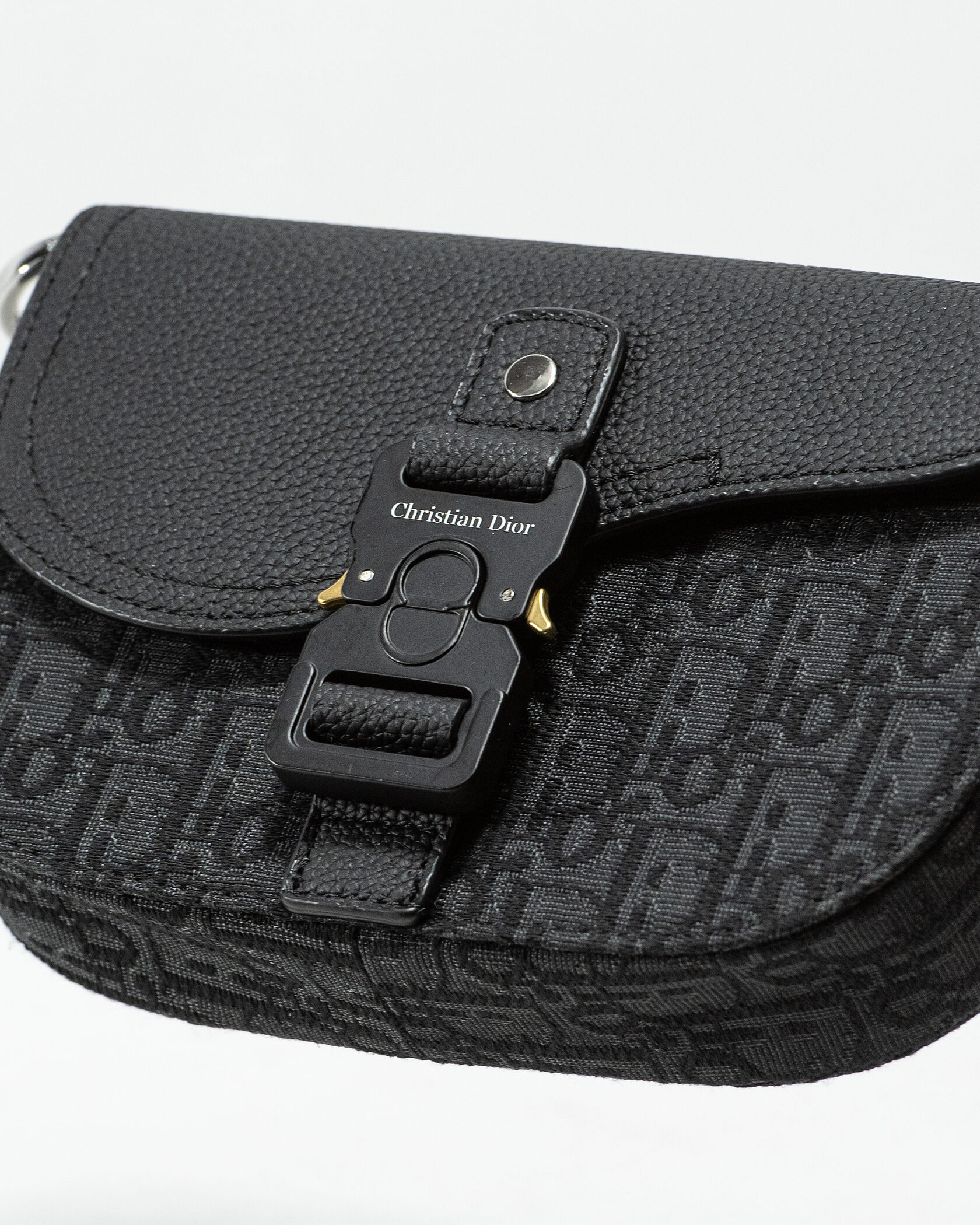 Dior Bobby Small Bag in Black Oblique Jacquard - 7