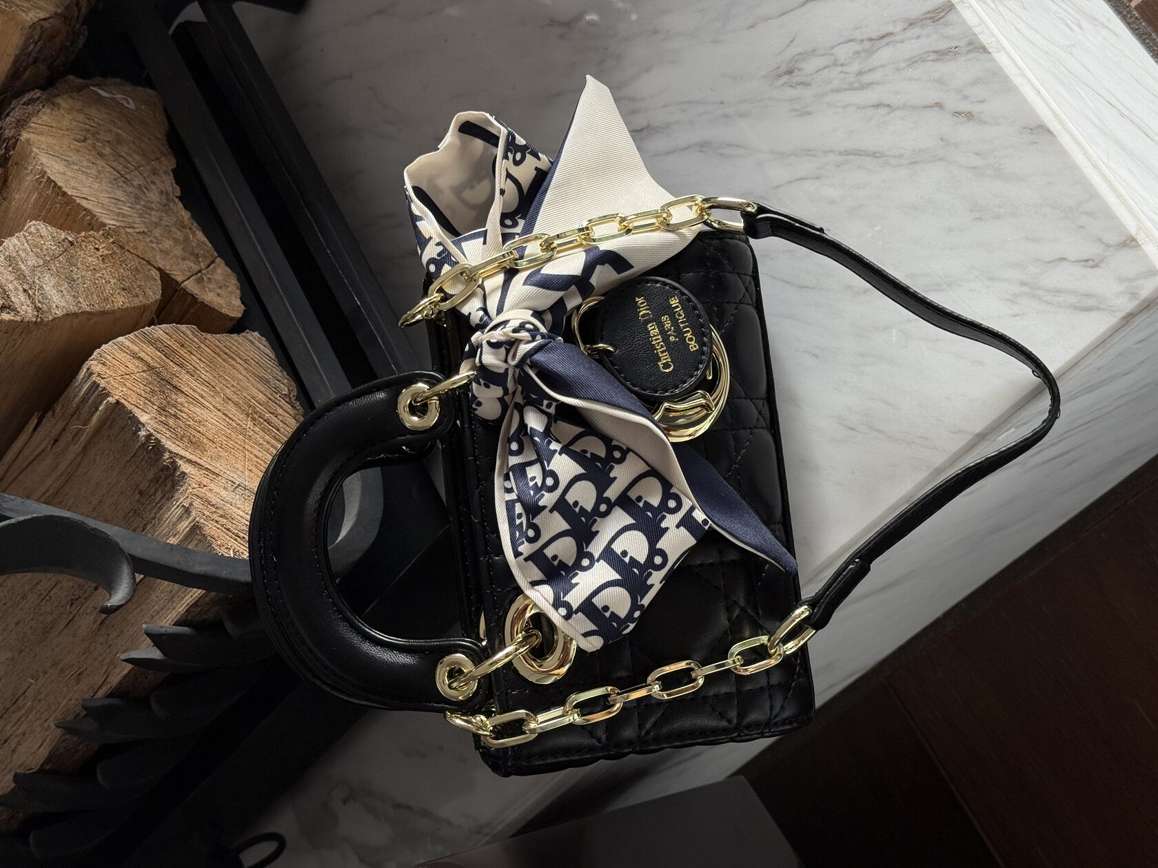 Dior Lady D-Joy Micro Bag Black - 4