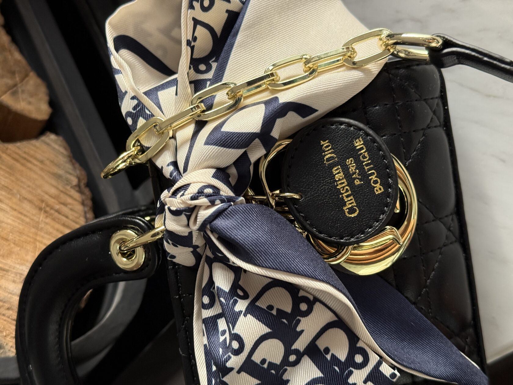 Dior Lady D-Joy Micro Bag Black - 6