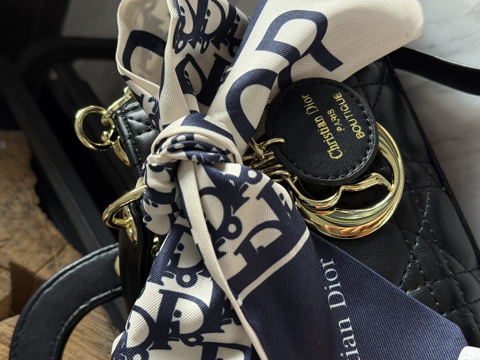 Dior Lady D-Joy Micro Bag Black - 7