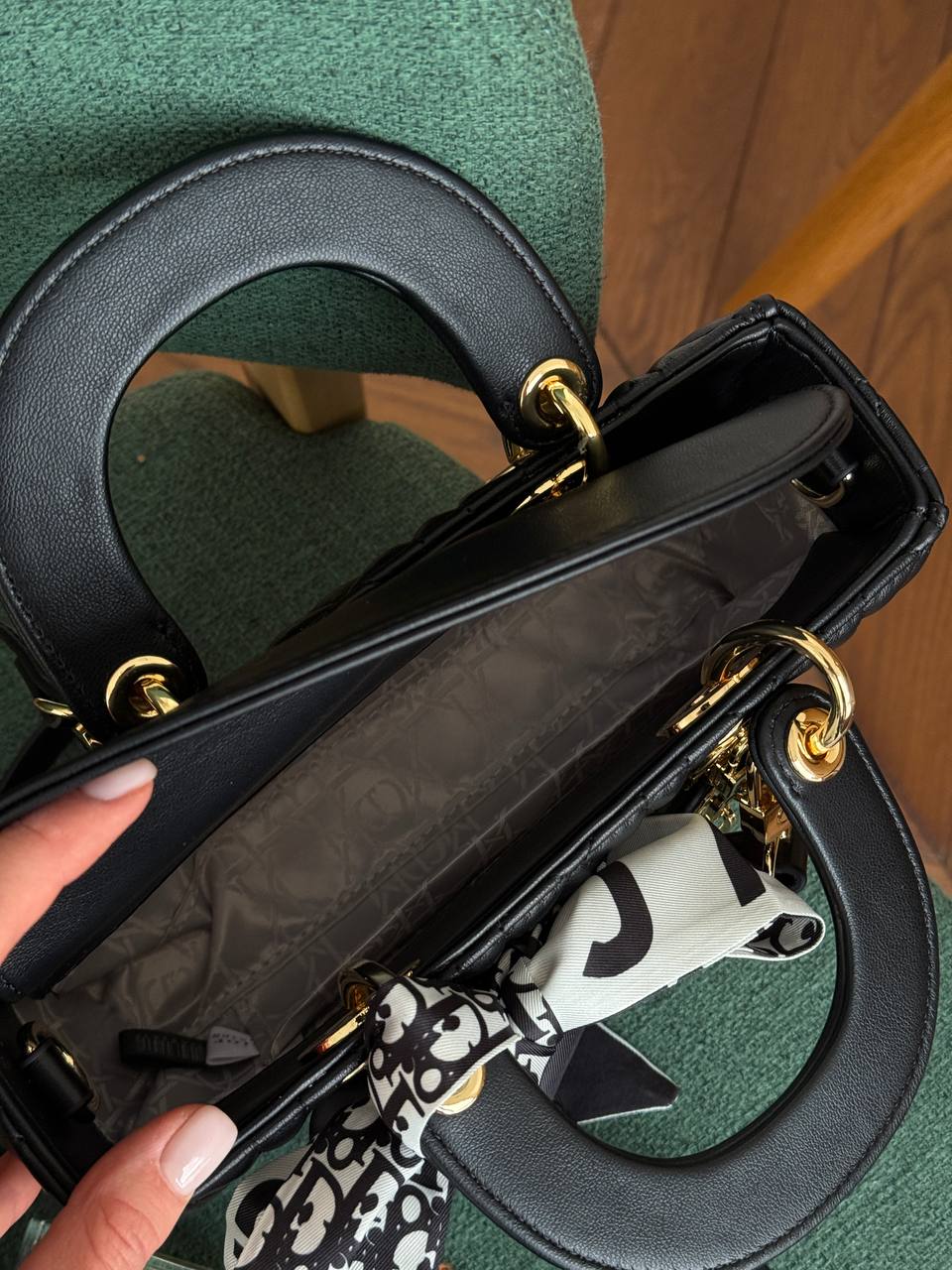 Dior Lady D-Joy Mikro Bag Black - 9