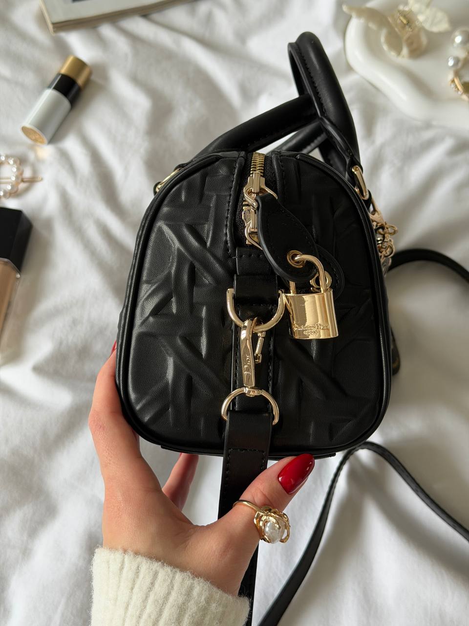 Dior Lady D-Joy Mikro Bag Black - 14