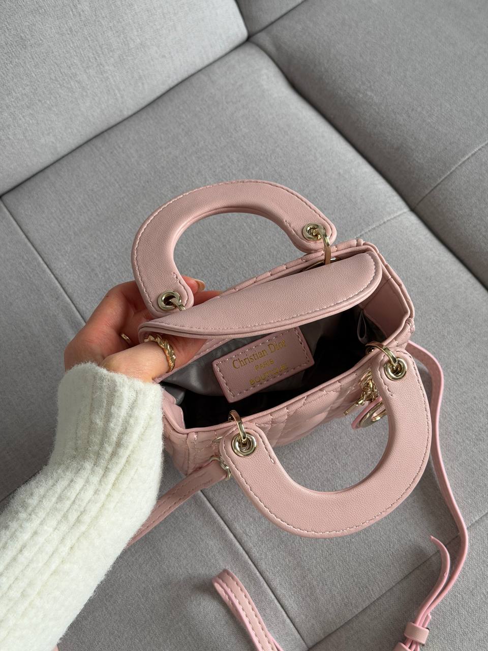 Dior Lady D-Joy Mikro Bag Pink - 16