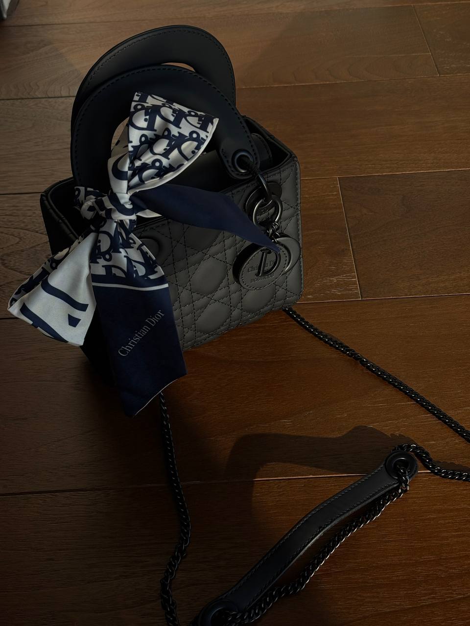 Dior Lady D-Joy Mikro Bag Total Black - 7