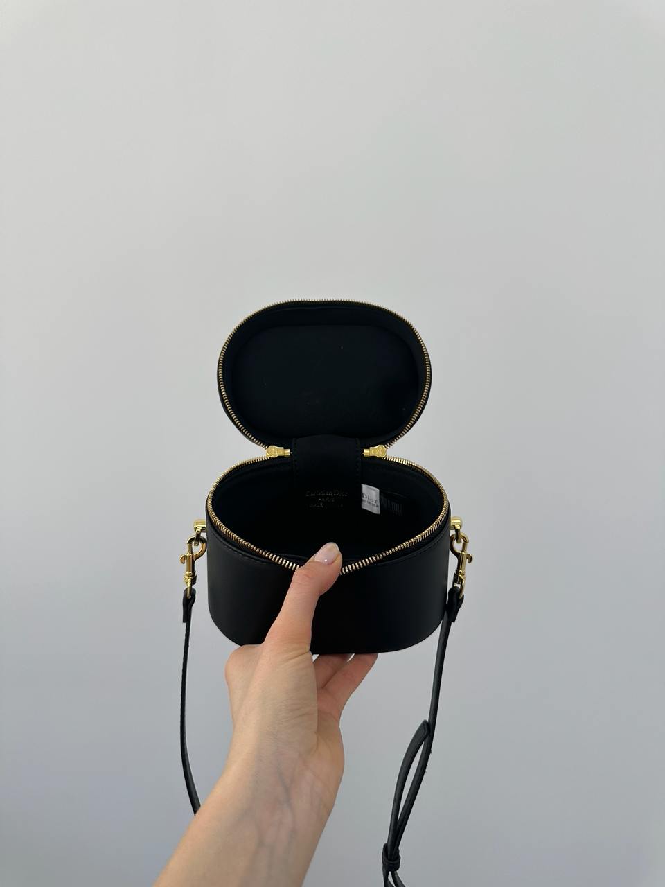 Dior Small CD Signature Vanity Case Black - 12