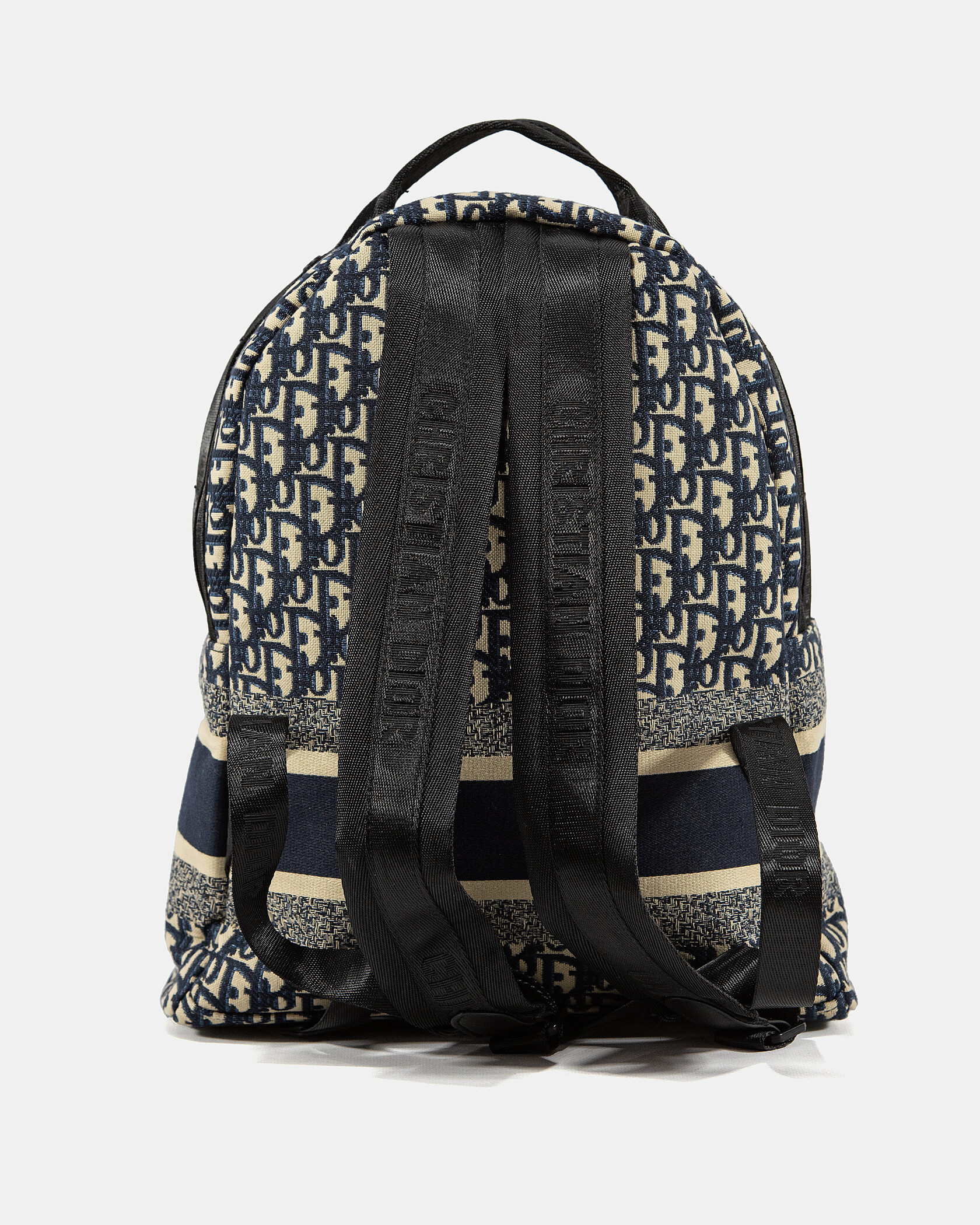 Dior Travel Backpack Dior Oblique Jacquard Blue - 2
