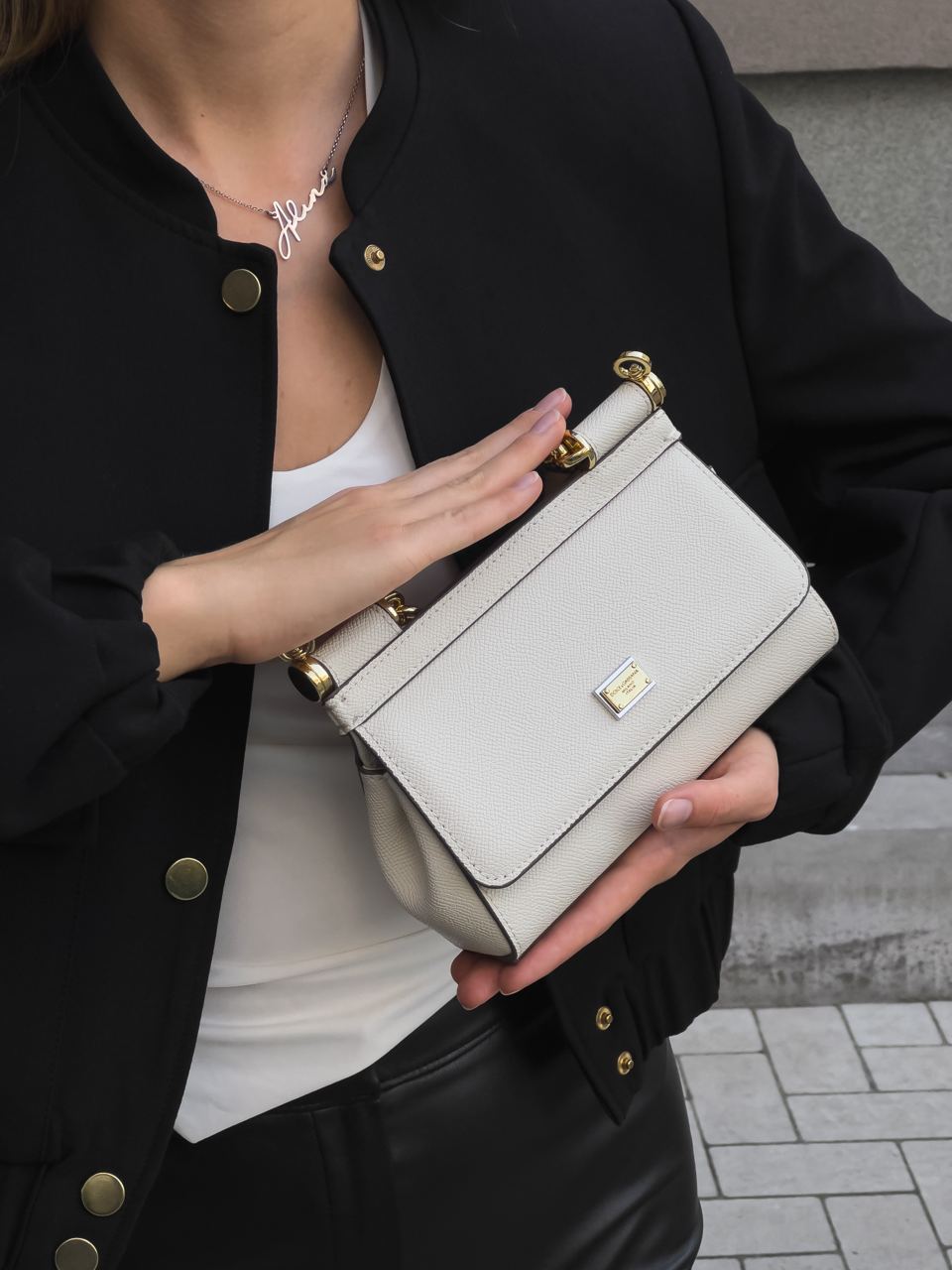 Dolce&amp;Gabbana Handbags Sicily medium Women Milk Leather - 12