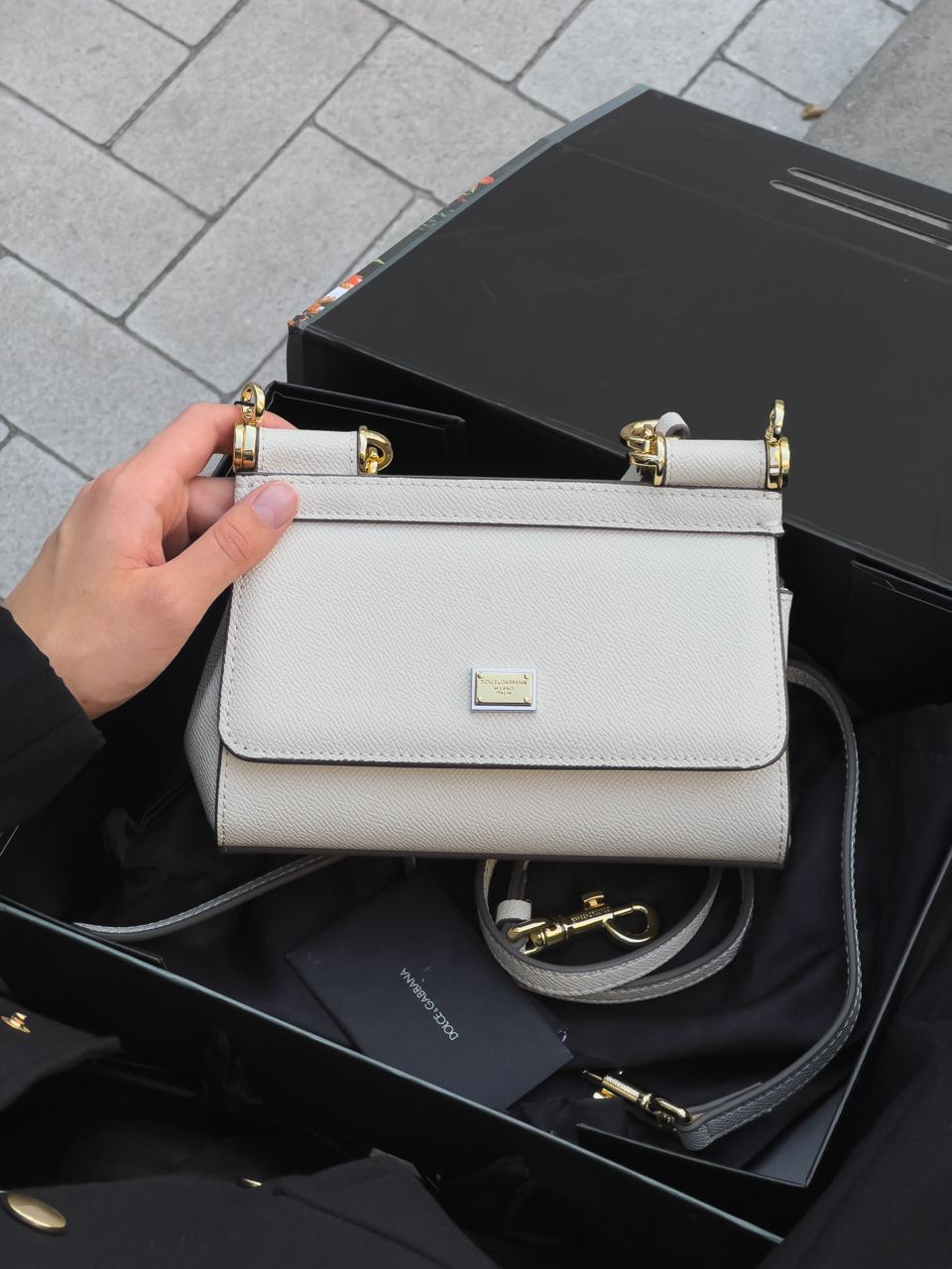 Dolce&amp;Gabbana Handbags Sicily medium Women Milk Leather - 5