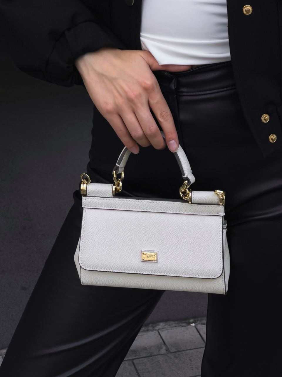 Dolce&amp;Gabbana Handbags Sicily medium Women Milk Leather - 8