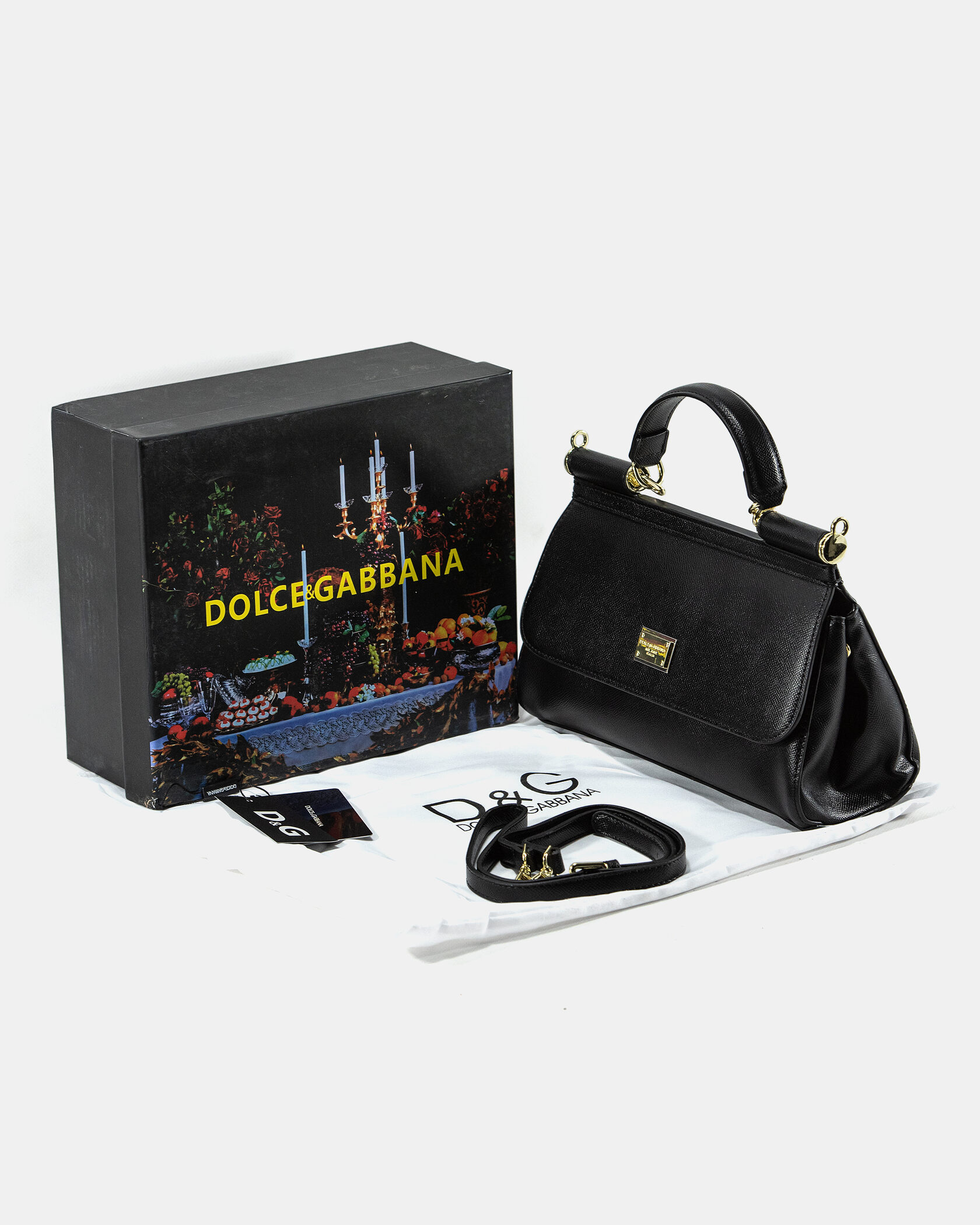 Dolce &amp; Gabbana Sicily Black Bag - 2