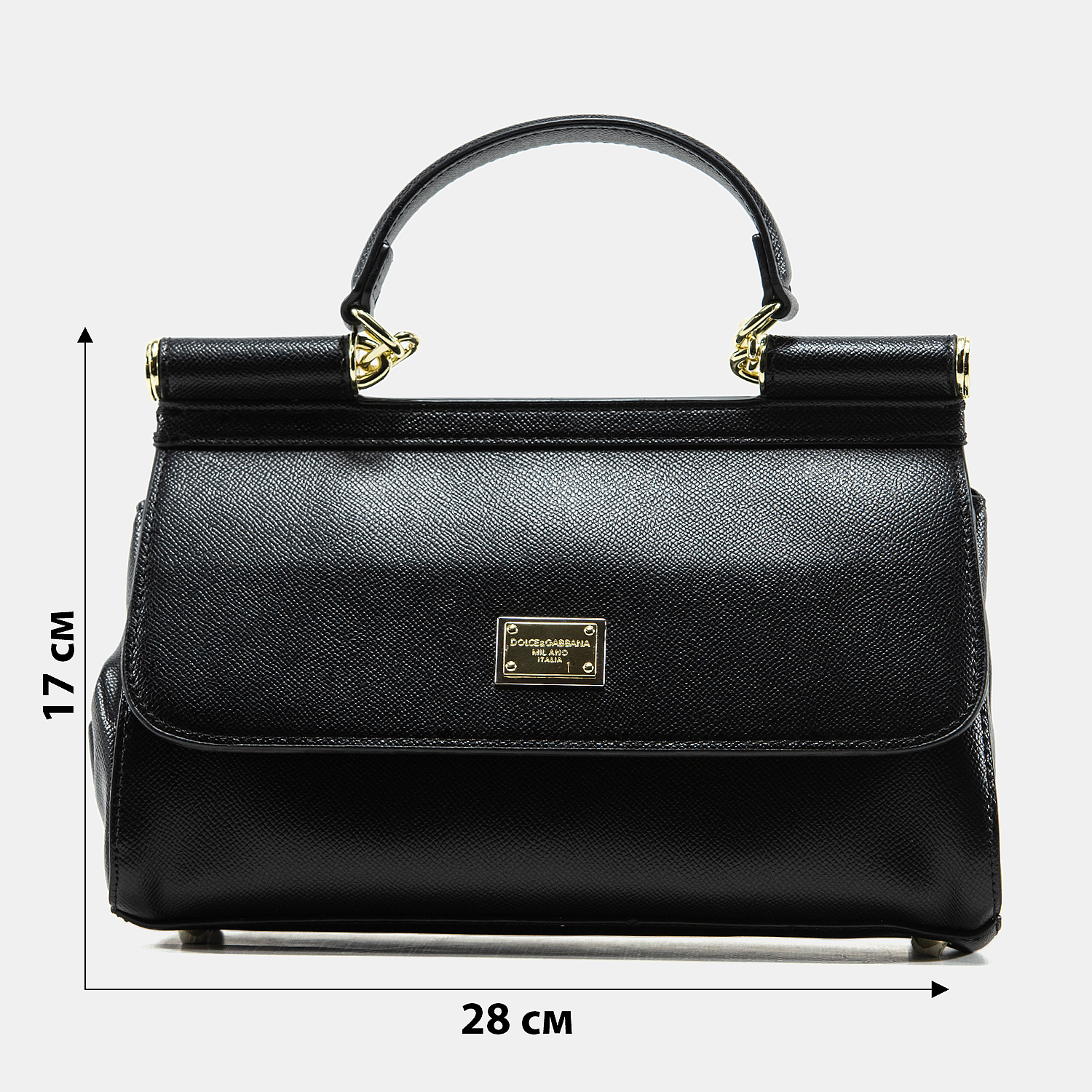 Dolce &amp; Gabbana Sicily Black Bag - 3